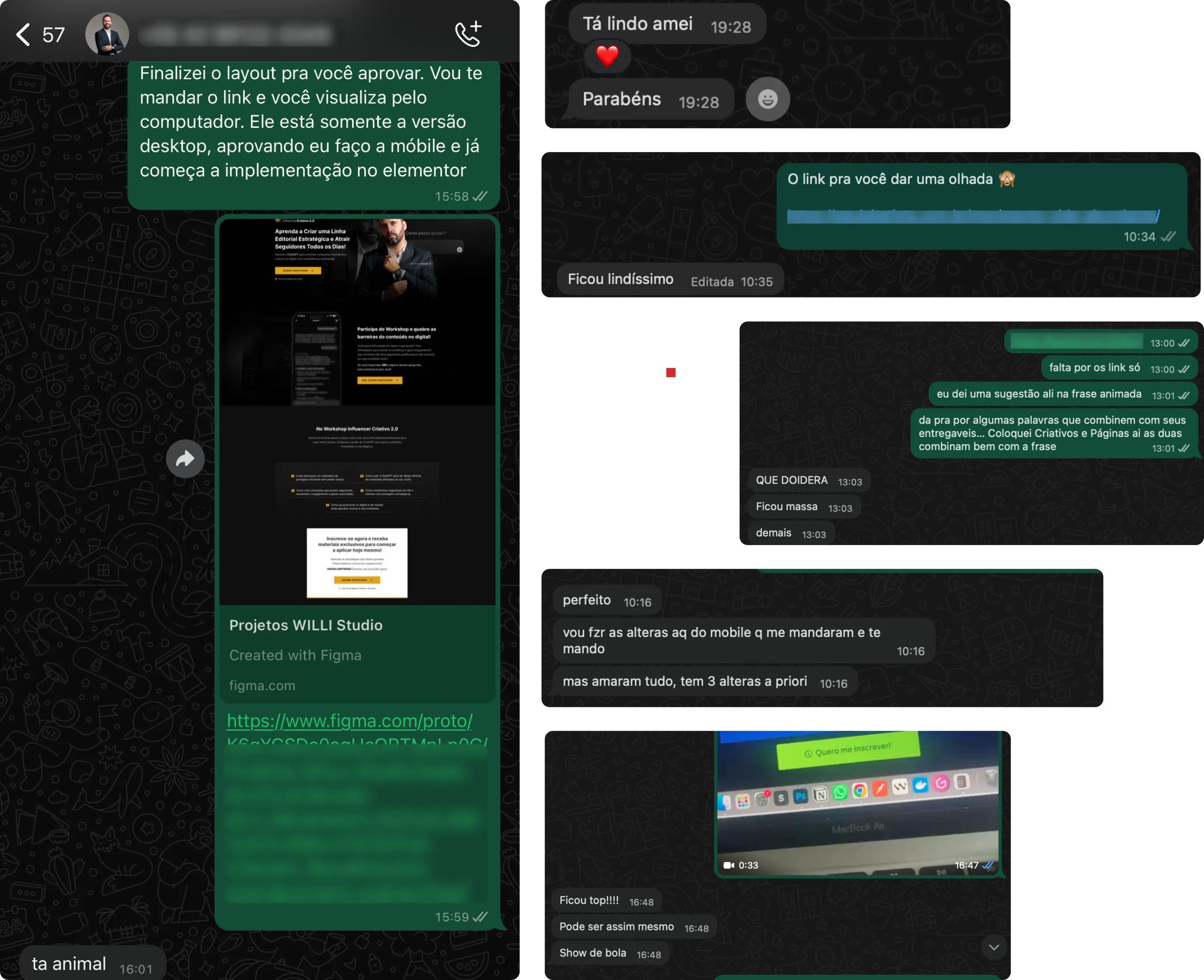 Depoimentos de clientes satisfeitos